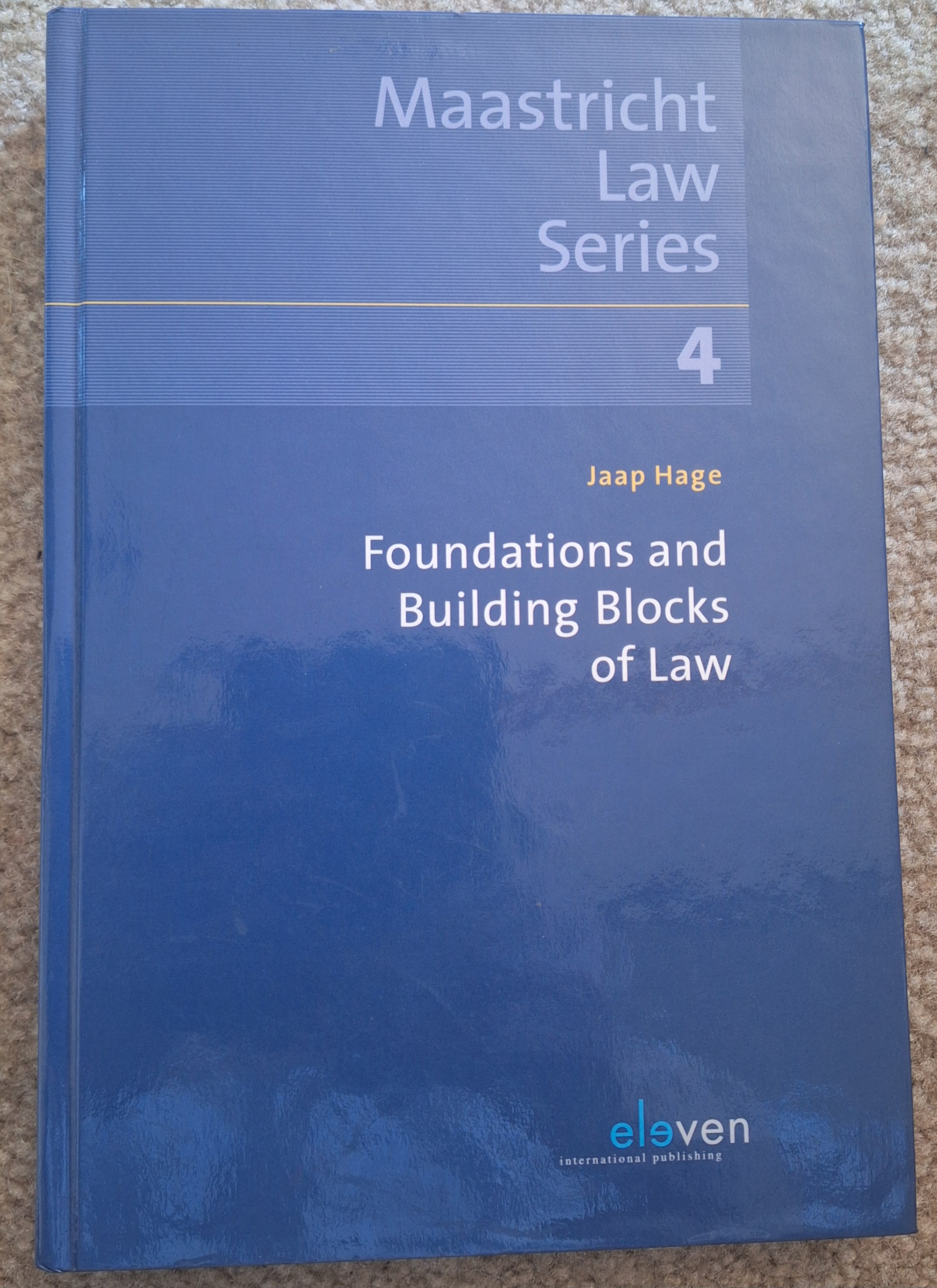 Foundations and Building Blocks of Law